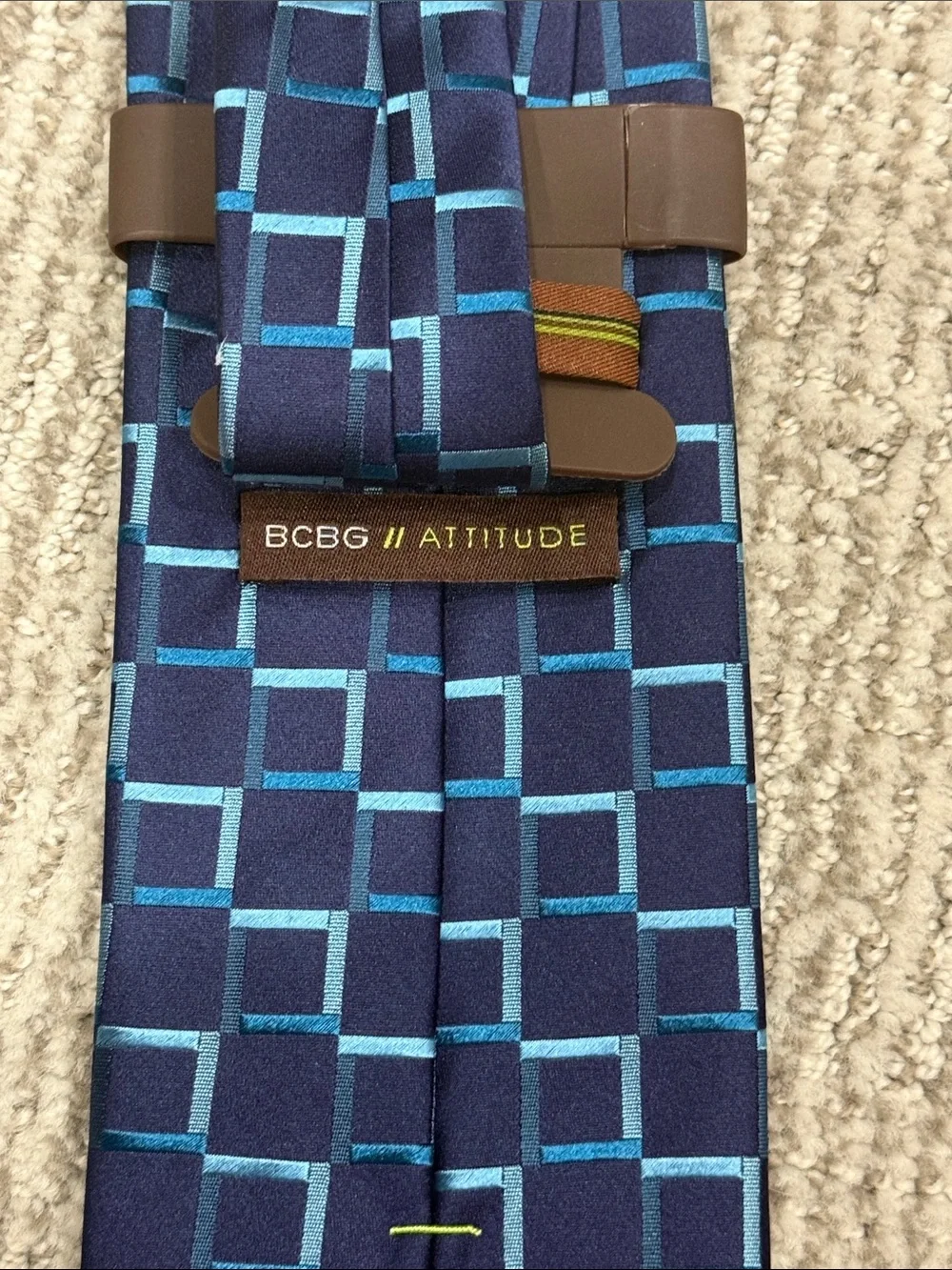 BCBG Geometric Silk Tie
